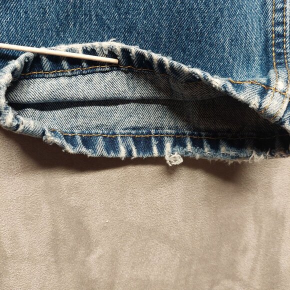 VTG Levis Mens 550 Blue Jeans Mens W33 L32 Vintage Denim Casual Wear - Picture 7 of 15